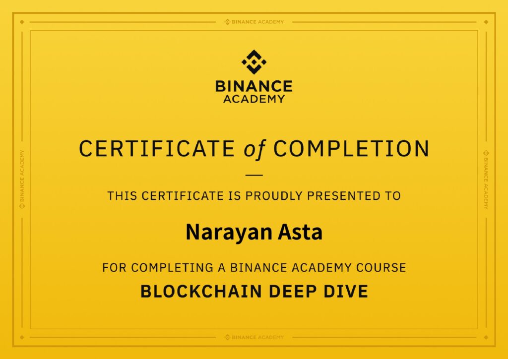 binance academy blochain deep dive